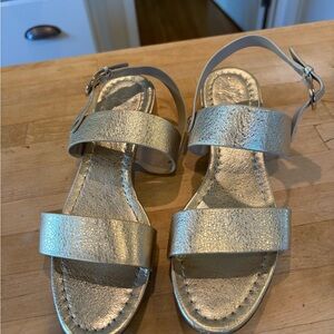 Gold  Joie Women’s Sandals